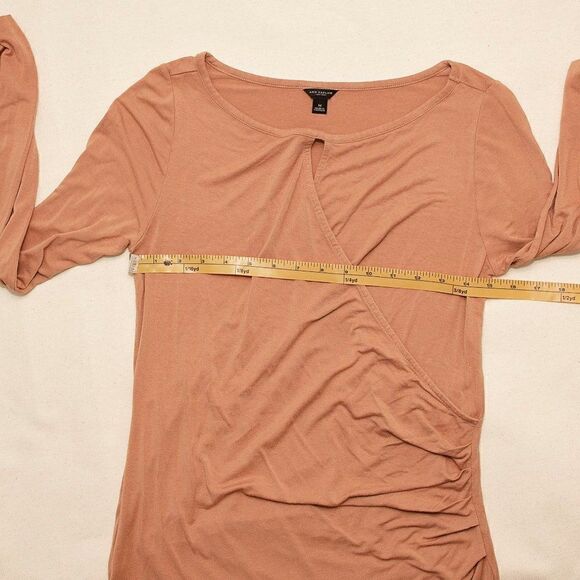 Ann Taylor Keyhole Long Sleeve Top - Picture 5 of 6